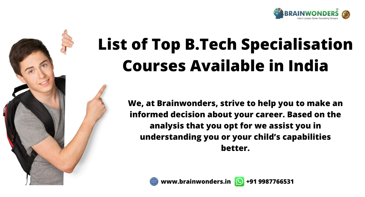 List of Top B.Tech Specialisation Courses