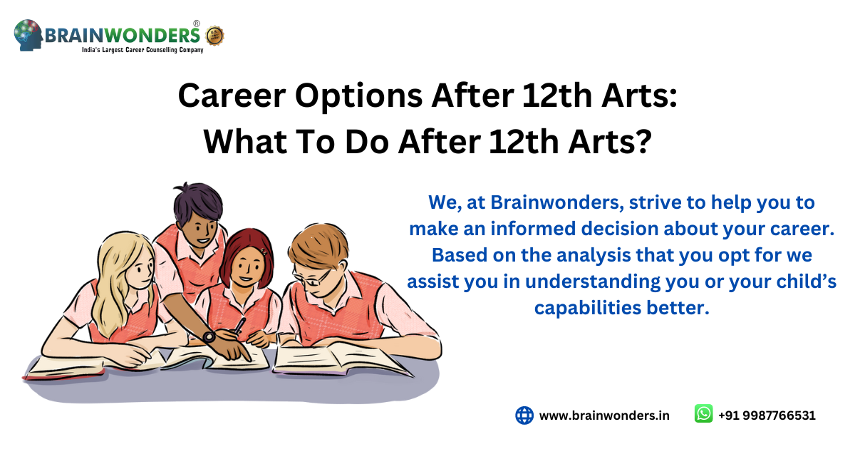 Career Options After 12th Arts